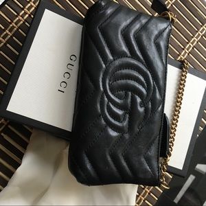 Gucci wristlet